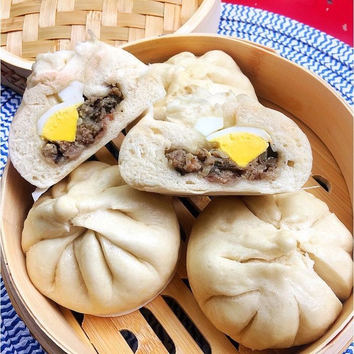 Bánh bao nhân mặn